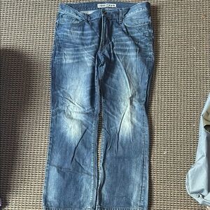 Express Blue Bootcut Jeans